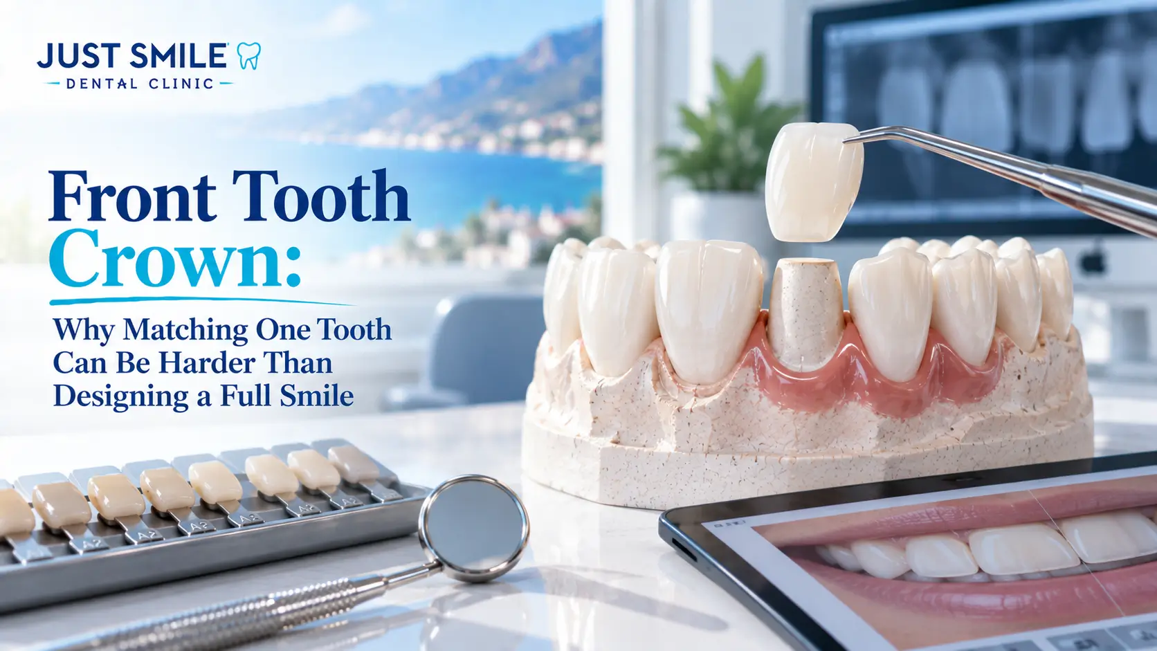 Front Tooth Crown: Why Matching One Tooth Can Be Harder Than Designing a Full Smile