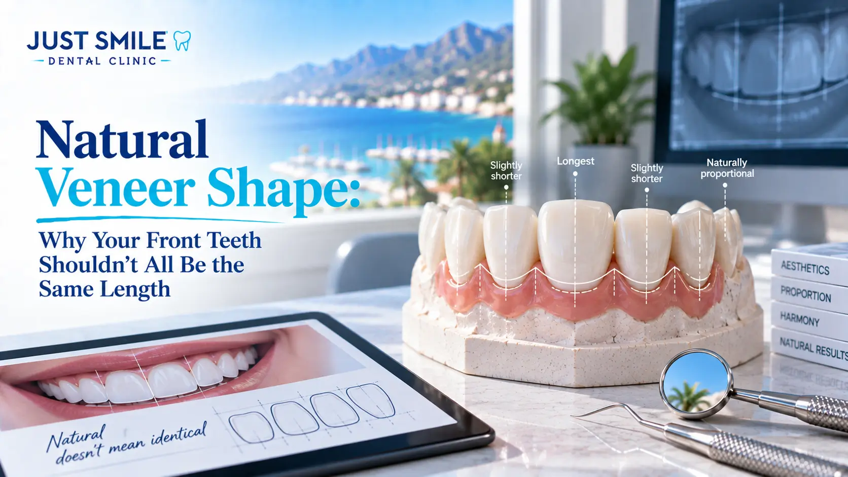 Natural Veneer Shape: Why Your Front Teeth Shouldn’t All Be the Same Length